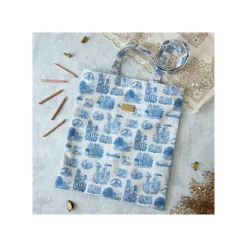 Maison Ghibli Tote bag Bleu Nostalgie - Si tu tends l'oreille