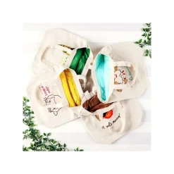 Maison Ghibli Tote bag Brodé Le Passage - Si tu tends l'oreille