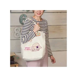 Maison Ghibli Tote bag Brodé Le Passage - Si tu tends l'oreille