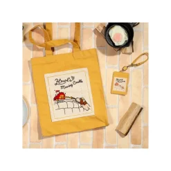 Maison Ghibli Tote bag Calcifer & Hinh - Le Château ambulant