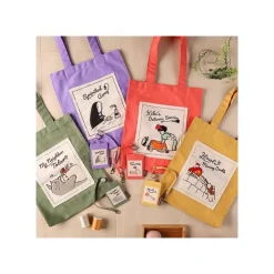 Maison Ghibli Tote bag Calcifer & Hinh - Le Château ambulant