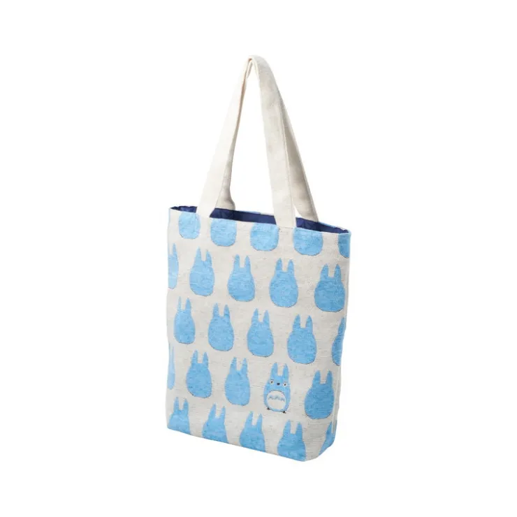 Maison Ghibli Tote bag Silhouette Totoro Bleu - Mon Voisin Totoro