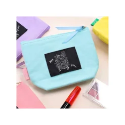 Maison Ghibli Trousse brodée Calicifer - Le Château ambulant