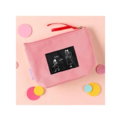Maison Ghibli Trousse brodée Jiji en cage - Kiki la petite sorcière