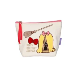 Maison Ghibli Trousse brodée Jiji en cage - Kiki la petite sorcière