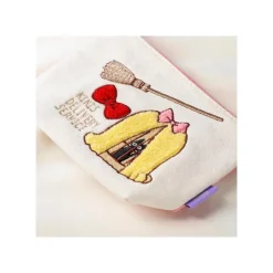 Maison Ghibli Trousse brodée Jiji en cage - Kiki la petite sorcière