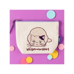 Maison Ghibli Trousse brodée Moon - Si tu tends l'oreille