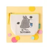 Maison Ghibli Trousse brodée Totoro Gris et Bleu - Mon Voisin Totoro