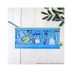 Maison Ghibli Trousse transparente bleue - Mon Voisin Totoro