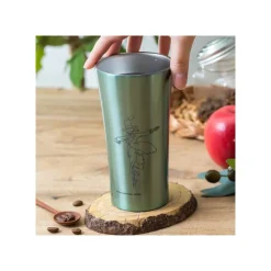Maison Ghibli Tumbler Metal 400ml N’aie pas peur - Le Château ambulant