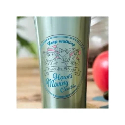 Maison Ghibli Tumbler Metal 400ml N’aie pas peur - Le Château ambulant