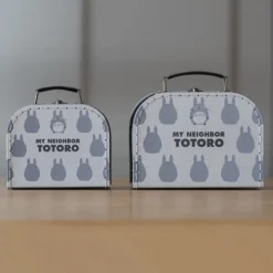 Maison Ghibli Valisette M Silhouette Totoro Gris - Mon Voisin Totoro