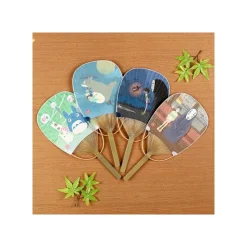 Maison Ghibli Éventail Bambou Carillons à Vent - Mon Voisin Totoro