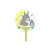 Maison Ghibli Éventail Japonais Bambou Totoro et Tournesols - Mon Voisin Totoro