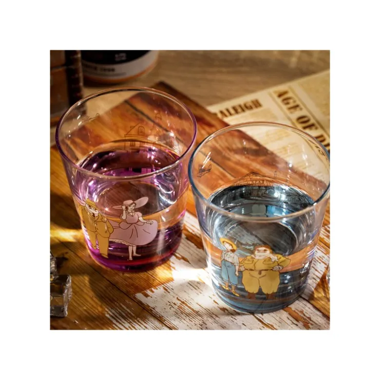 Maison Ghibli Verre décoré Marco & Fio - Porco Rosso