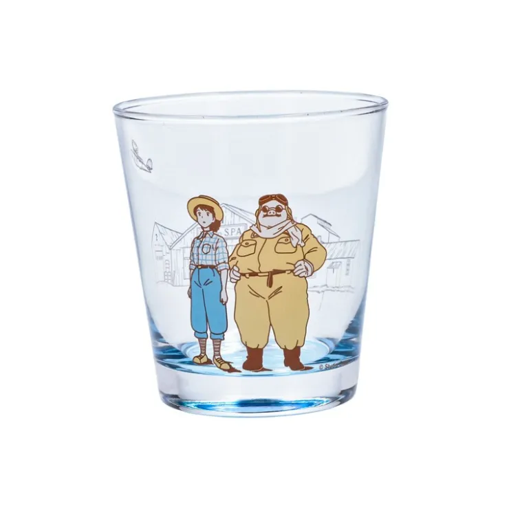 Maison Ghibli Verre décoré Marco & Fio - Porco Rosso