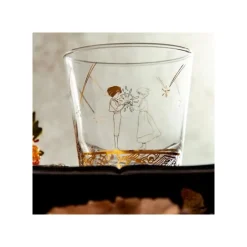 Maison Ghibli Verre Gravé Howl et Sophie - Le Château ambulant