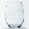 Maison Ghibli Verre gravé Totoro et gland - Mon Voisin Totoro