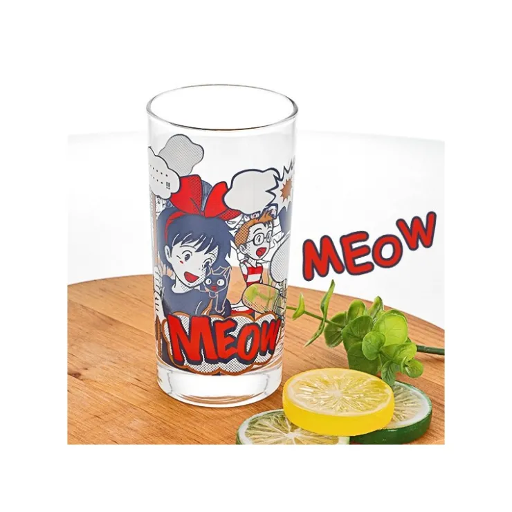Maison Ghibli Verre Vintage Meow - Kiki la petite sorcière