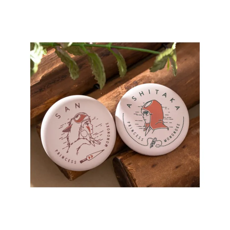 Maison Ghibli Vintage Badge Collection 1 badge Mystere - Princesse Mononoké
