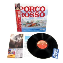 Maison Ghibli Vinyle Soundbook édition limitée livret 4 p - Porco Rosso